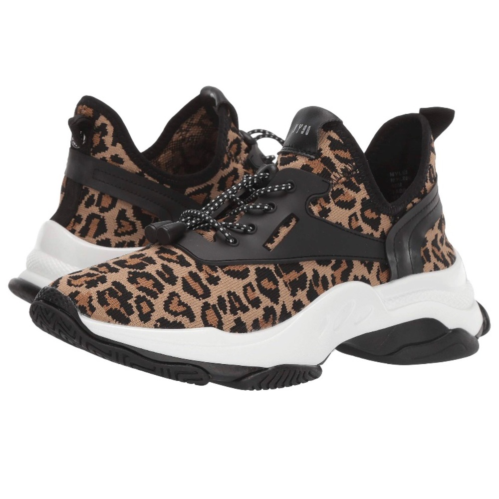 Steve Madden Myles leopard sneaker 6.5